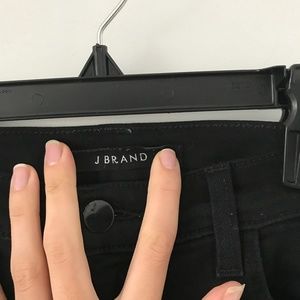 J Brand Maria Highrise Skinny Jean (Black)